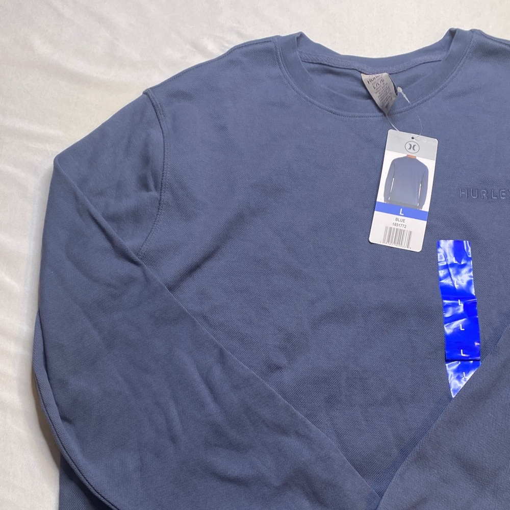 Hurley Men's Slate Crewneck Sweater - Picture 5 of 16